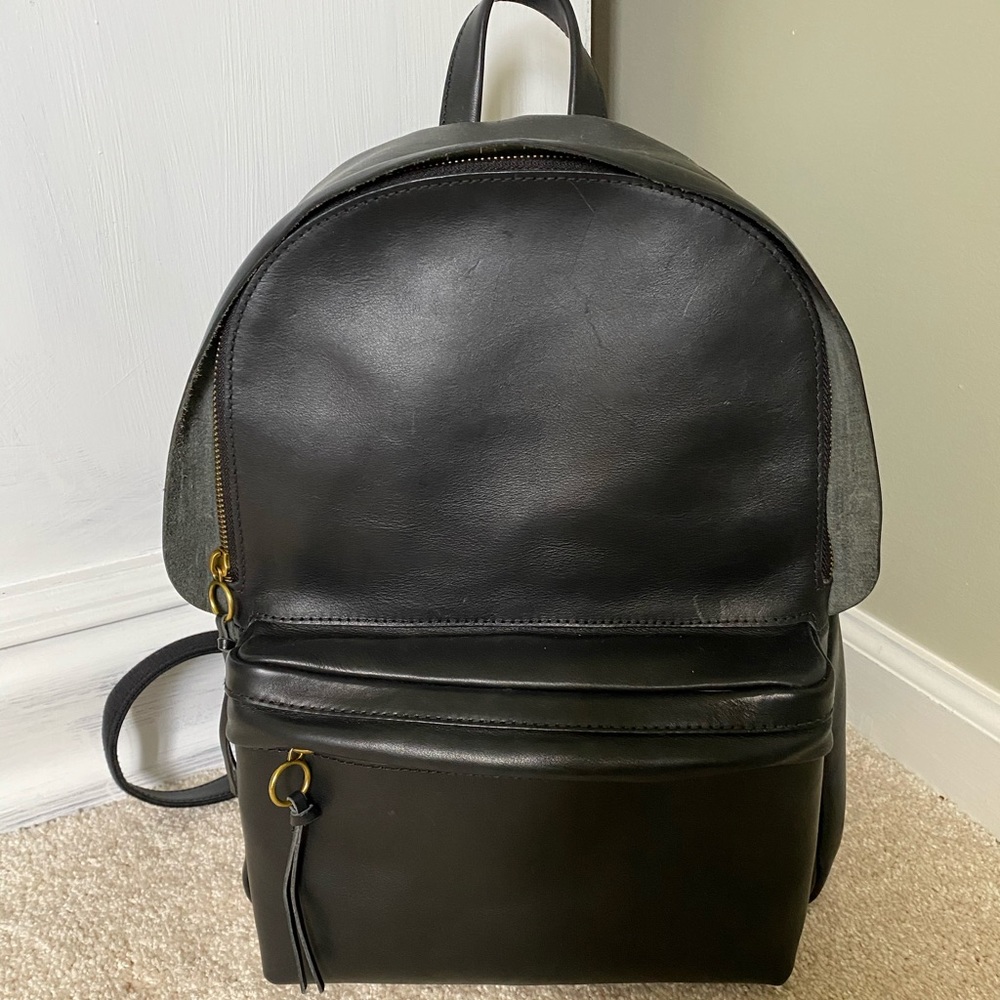 Madewell Lorimer leather backpack